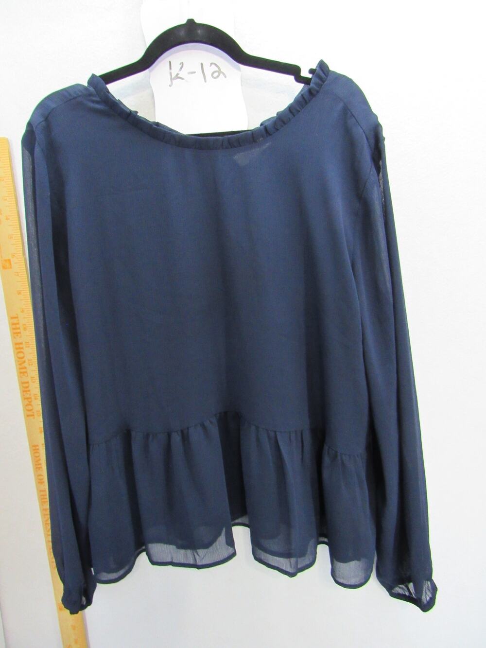 Loft sheer blouse, size XL